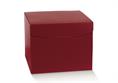 SCAT. SEGRETO cm.30x30x24 FIBRA BORDEAUX
