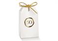 TAG cm.5,5x3,5x10 FIBRA Bianco 50 STAMPA CALDO