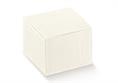 SCAT. PIEGHEVOLE cm.5x5x3,5 SETA Bianco