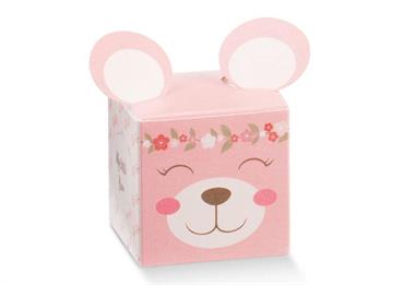 CUBO cm.5x5x5 PON-PON Rosa
