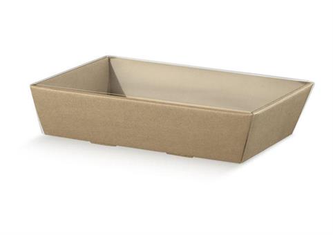 VASSOIO + COP. cm.32x11x9,5 AVANA