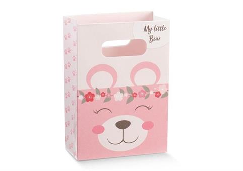 SHOPBOX cm.10x5x14,5 PON-PON Rosa