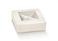 PRATICA C/FIN. + DIV. cm.10x10x4 SETA BIANCO