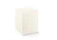 PIEGHEVOLE cm.8x8x11 SETA BIANCO