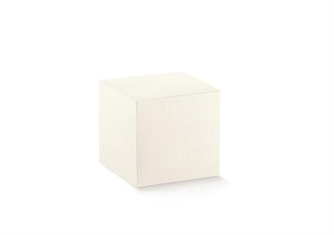 PIEGHEVOLE SETA BIANCO cm.8X8X8