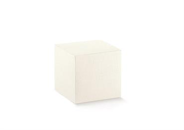 PIEGHEVOLE SETA BIANCO cm.8X8X8