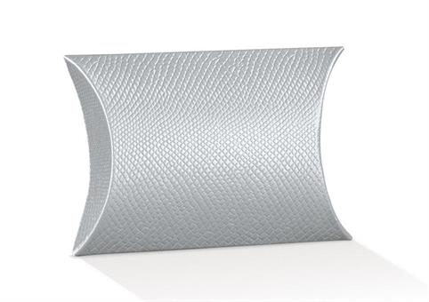 BUSTA cm.17x13x4 SKIN ARGENTO
