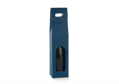 AST. + FIN. 1 Bt. cm.9x9x38,5 FIBRA Blu