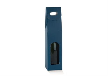 AST. + FIN. 1 Bt. cm.9x9x38,5 FIBRA Blu