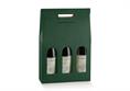 VALIG.+FIN. 3 Bt. SETA Verde cm.27x9x40