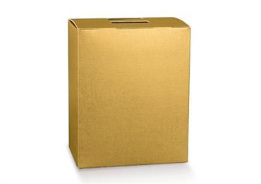 CUBOTTO PAN.+ Bott. cm.28x20x35 FIBRA ORO