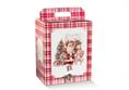 VALIG. PANETT.+ BOTT. cm.33x25x35 SANTA'S HOME