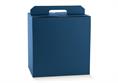 PORTA-PANETT.+ BOTT. cm.43x24x34,5 FIBRA BLU