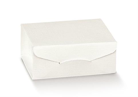 GIFT cm.21,5x16x6 FIBRA BIANCO