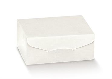 GIFT cm.21,5x16x6 FIBRA BIANCO
