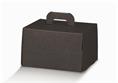 CADEAUX cm.28x20x14 SETA NERO