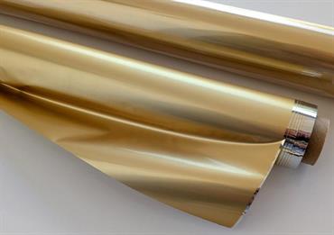 BOBINE METAL cm.100 mt.25 ORO/ORO 2 LATI