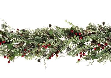 GHIRLANDA DECORATA cm.110x27 diam.