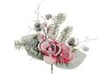 PICK MAGNOLIA PIGNE e BACCHE Innevato cm.38