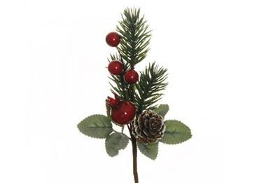 RAMETTO PIGNE e FRUTTI BOSCO cm.20