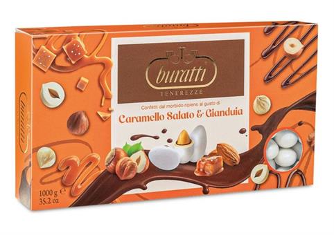 TENEREZZE GUSTO CARAMELLO SALATO e GIANDUIA kg.1