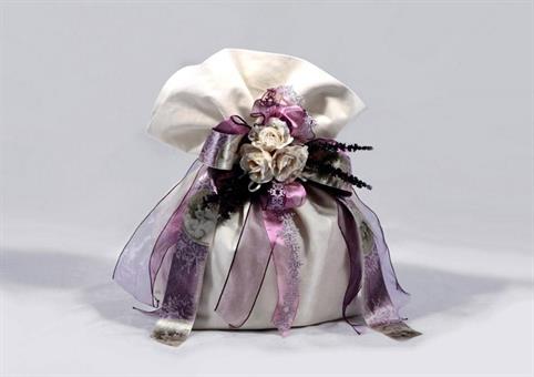SACCO PANETTONE VELLUTO ROMBI