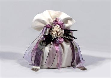 SACCO PANETTONE VELLUTO ROMBI