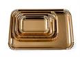 VASSOIO Rettang. DORATO al Kg. mis.5 - Cm.20,4x28,8