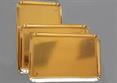VASSOIO Rettang. DORATO al Kg. mis.9 - Cm.32,5x43,3