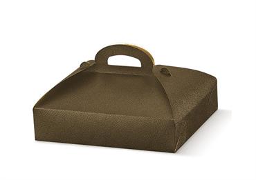 PORTA-PASTE PELLE Marron cm.33x24x6
