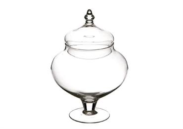 VASO VETRO per CONFETTATA - Diam.cm.18 h.26