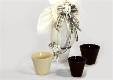 VASO PORTAUOVO - cm.13x13x12