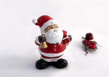 BABBO NATALE CERAMICA cm.8