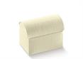 BAULETTO SETA Avorio - Cm.23x14x14,5