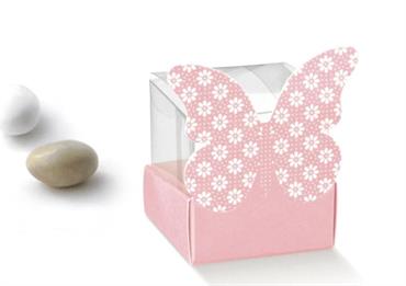 CESTELLO ATELIER Rosa - Cm.4x4x6 CONF.10PZ.