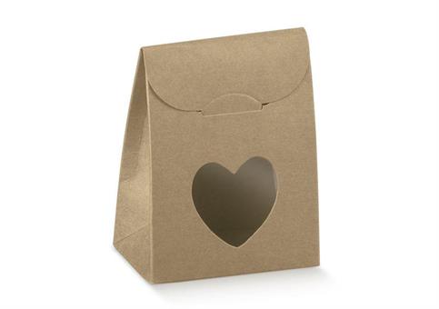 SACC. + FINESTRA CUORE Avana cm.6x3,5 h.8 CONF.10 Pz.