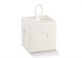 BOX + CORDINO cm.10x10x10 WHITE