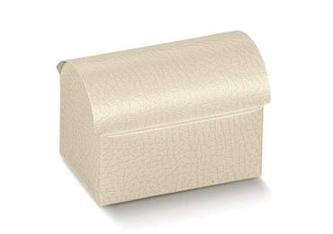 COFANETTO PELLE Bianca - Mm.100x70x75 CONF.10PZ.
