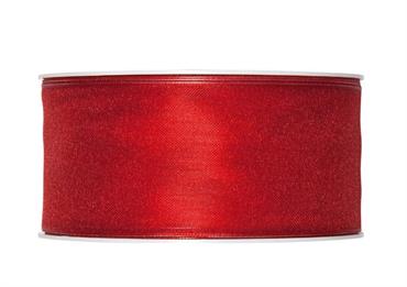 ORGANZA C/ANIMA MM.40 MT.25 ROSSO