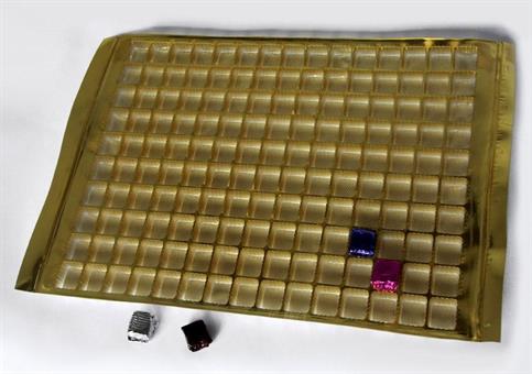 ALVEARE MAXI Marron/Oro mm.468x370 150 FORI da mm.33x28