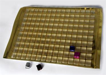 ALVEARE MAXI Marron/Oro mm.468x370 150 FORI da mm.33x28