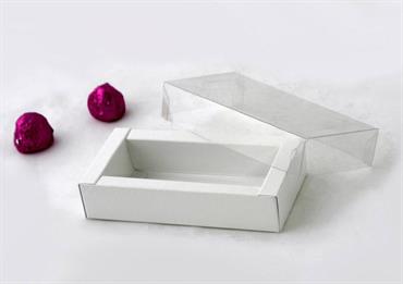 SCAT. 3 PRALINE mm.73x140x30 FONDO Bianco