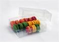 SCAT.ACETATO Fondo/Cop. da 18 MACARONES cm.18x15x5