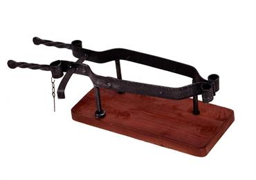 MORSA PROSCIUTTO METALLO cm.30x65x20