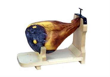 MORSA PROSCIUTTO in LEGNO MASSELLO cm.52x22x41