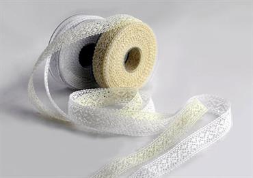 PIZZO Panna/Bianco - Mm.25 mt.15