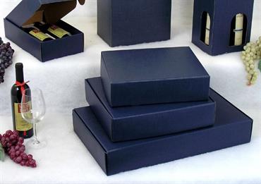 CASSETTA STESA 3 Bott. JUTA Blu Cm.34x28x9.5