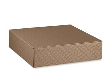 CASS. stesa 4 Bt.  MATELASSE'CUOIO - Cm.34x38x9,5
