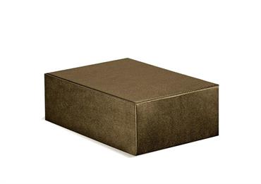 CASS. 2 Bt. CHAMPAGNE PELLE Marron - Cm.35x21x10,5