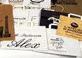 BAG PASTICCERIA con STAMPA cm.18x8x25